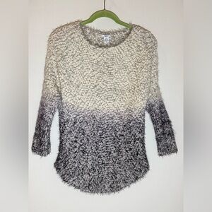 Bar III ombre eyelash sweater • Women’s size small